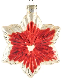 Sale Beliani Set di 70 palline decorative TWINKLE Vetro Rosso/Verde Oro Rosso Verde