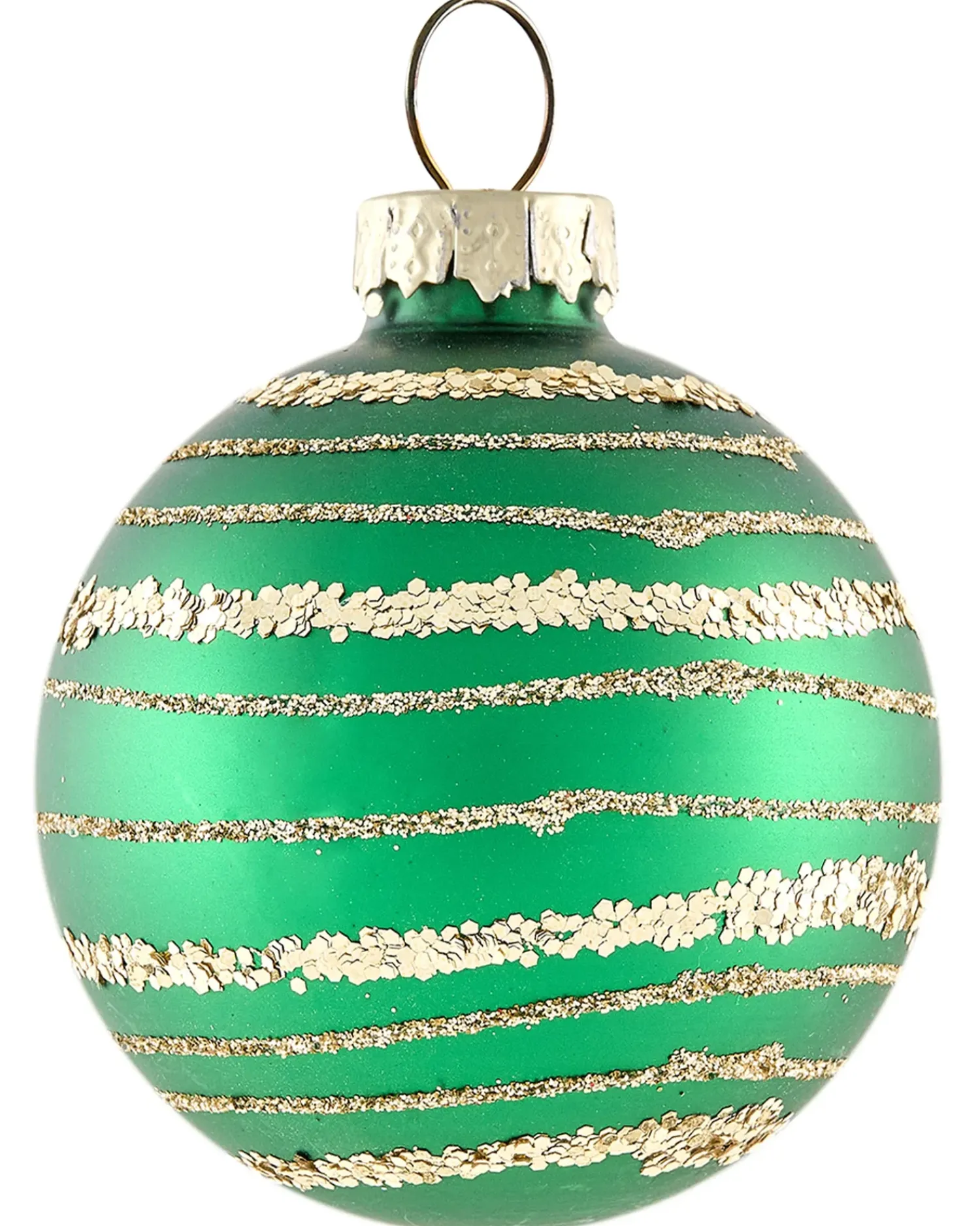 Sale Beliani Set di 70 palline decorative TWINKLE Vetro Rosso/Verde Oro Rosso Verde