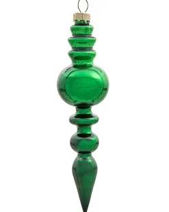 Sale Beliani Set di 70 palline decorative TWINKLE Vetro Rosso/Verde Oro Rosso Verde