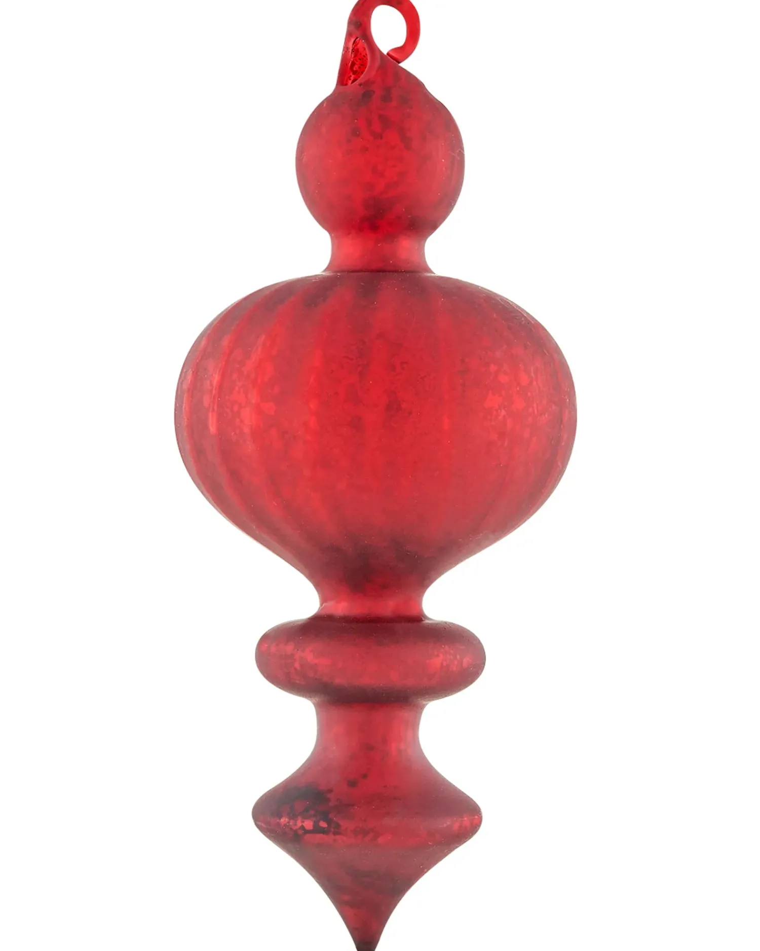 Sale Beliani Set di 70 palline decorative TWINKLE Vetro Rosso/Verde Oro Rosso Verde