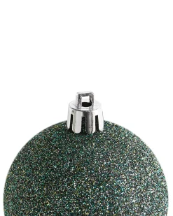 Sale Beliani Set di 60 palline decorative TYIN Verde Verde Argento