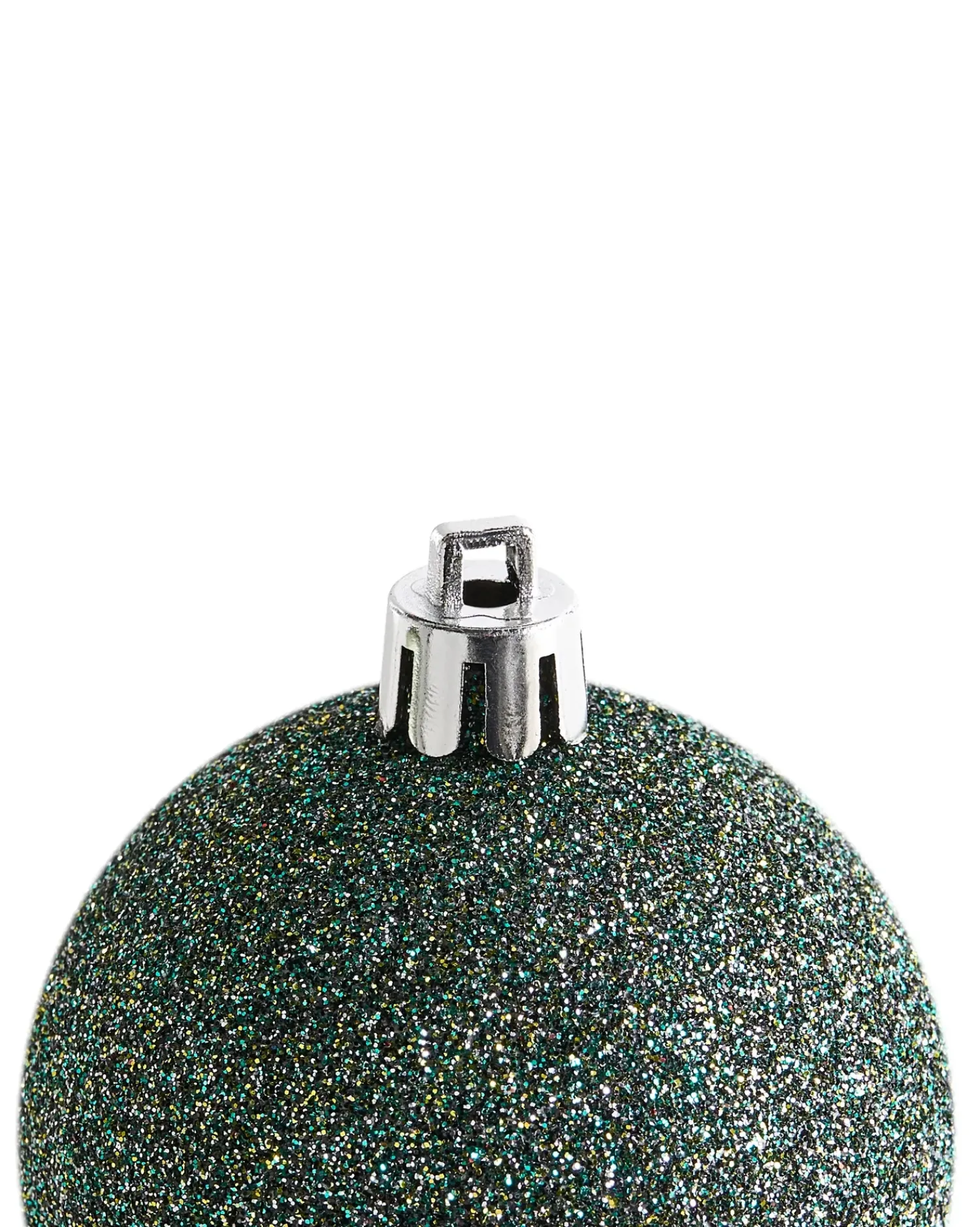 Sale Beliani Set di 60 palline decorative TYIN Verde Verde Argento