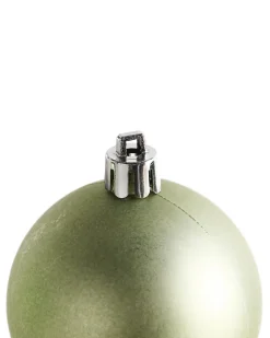 Sale Beliani Set di 60 palline decorative TYIN Verde Verde Argento