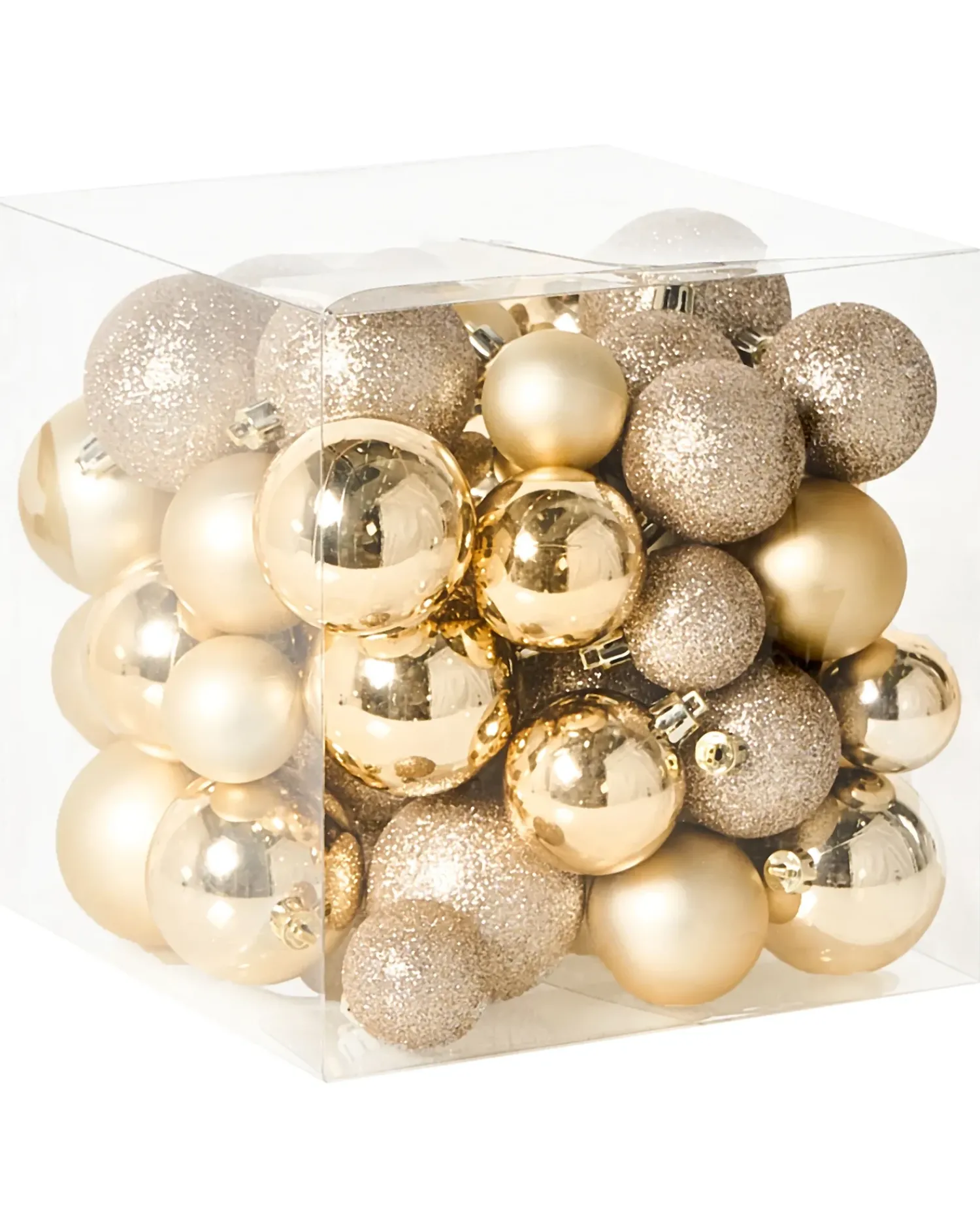 Clearance Beliani Set di 60 palline decorative TYIN Oro