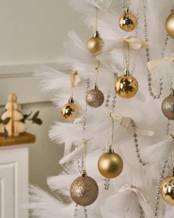 Clearance Beliani Set di 60 palline decorative TYIN Oro