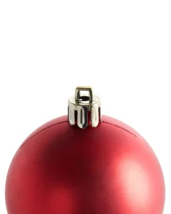 New Beliani Set di 60 palline decorative TYIN Rosso