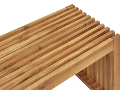Outlet Beliani SULZANO 150 cm Legno d'acacia Marrone