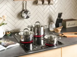 Discount Beliani PRIMECOOK Acciaio inox Argento