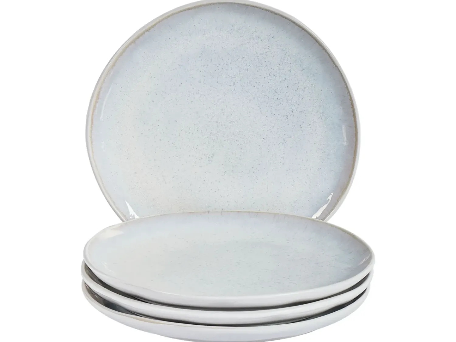 Beliani SESAME Gres porcellanato chiaro Grigio
