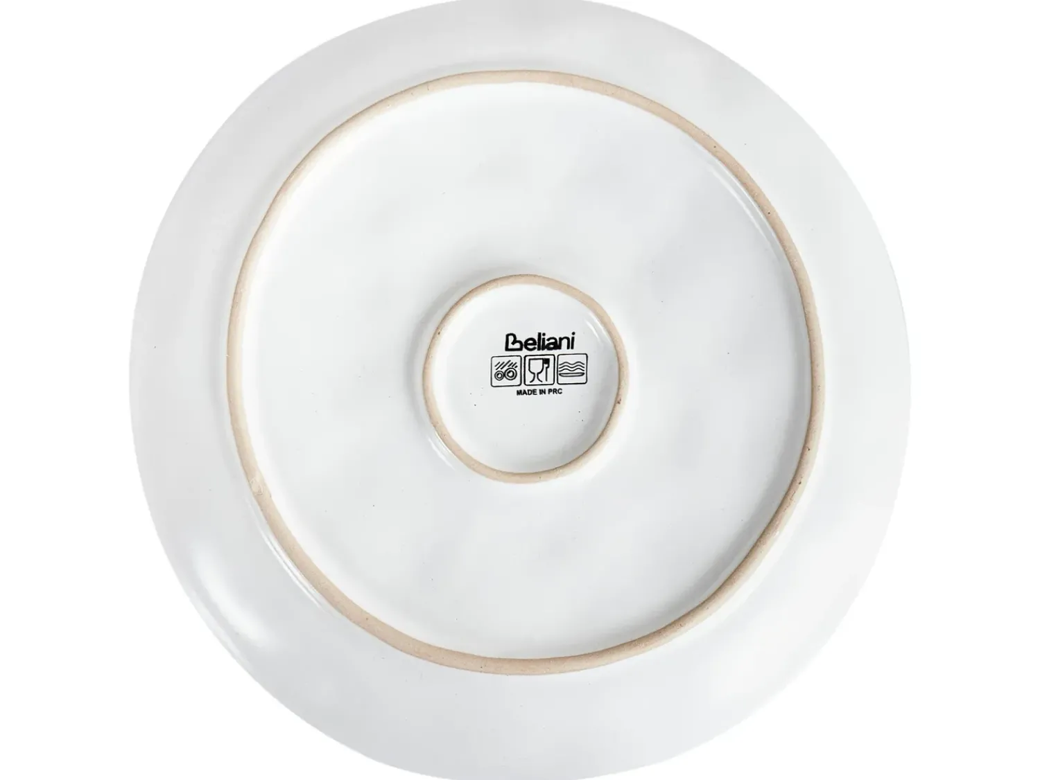 Beliani SESAME Gres porcellanato chiaro Grigio