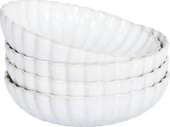 Hot Beliani NETTLE Gres porcellanato sporco Bianco