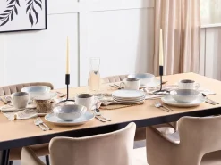 Clearance Beliani SESAME Gres porcellanato chiaro Grigio