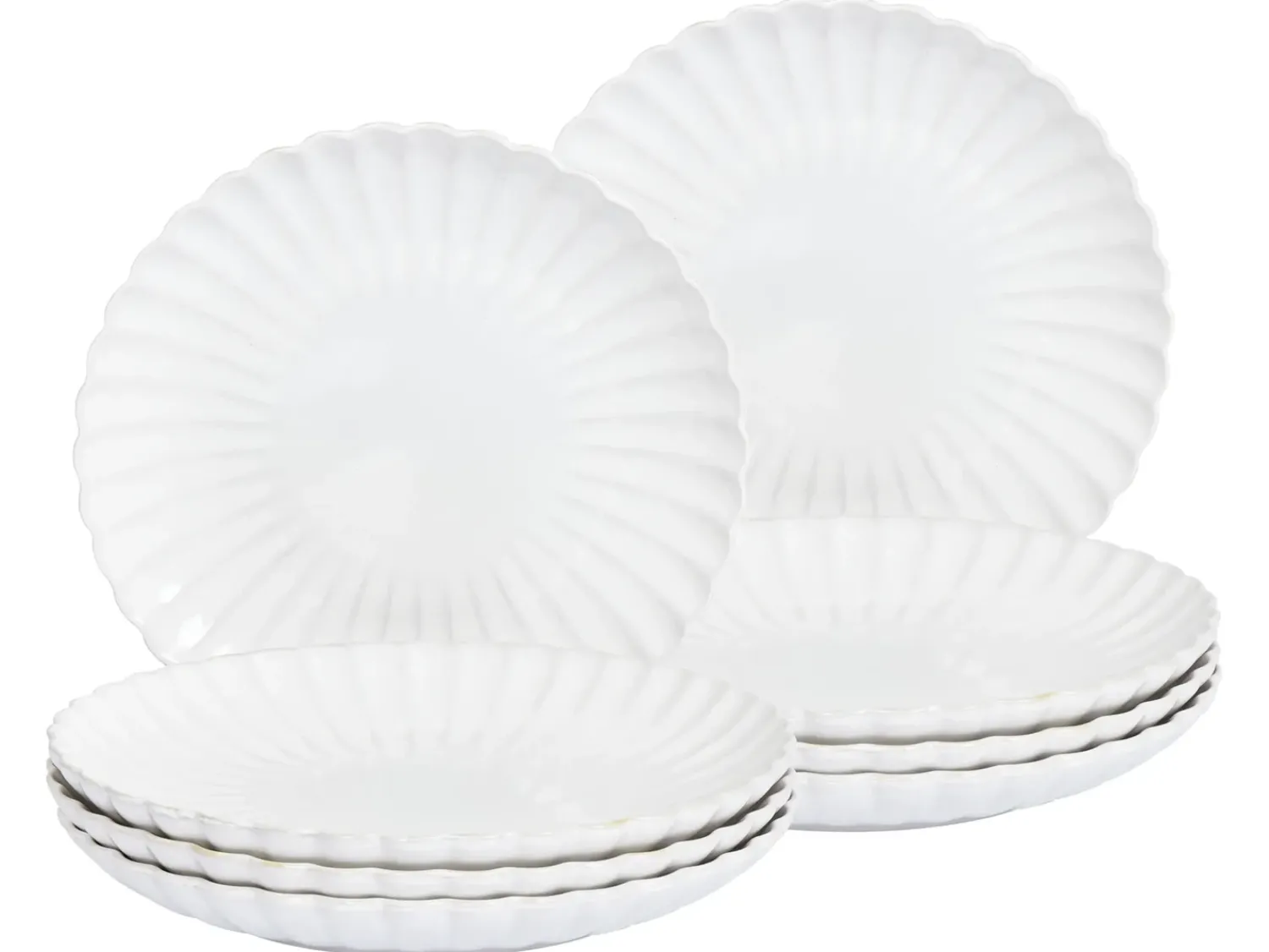 Discount Beliani NETTLE Gres porcellanato sporco Bianco