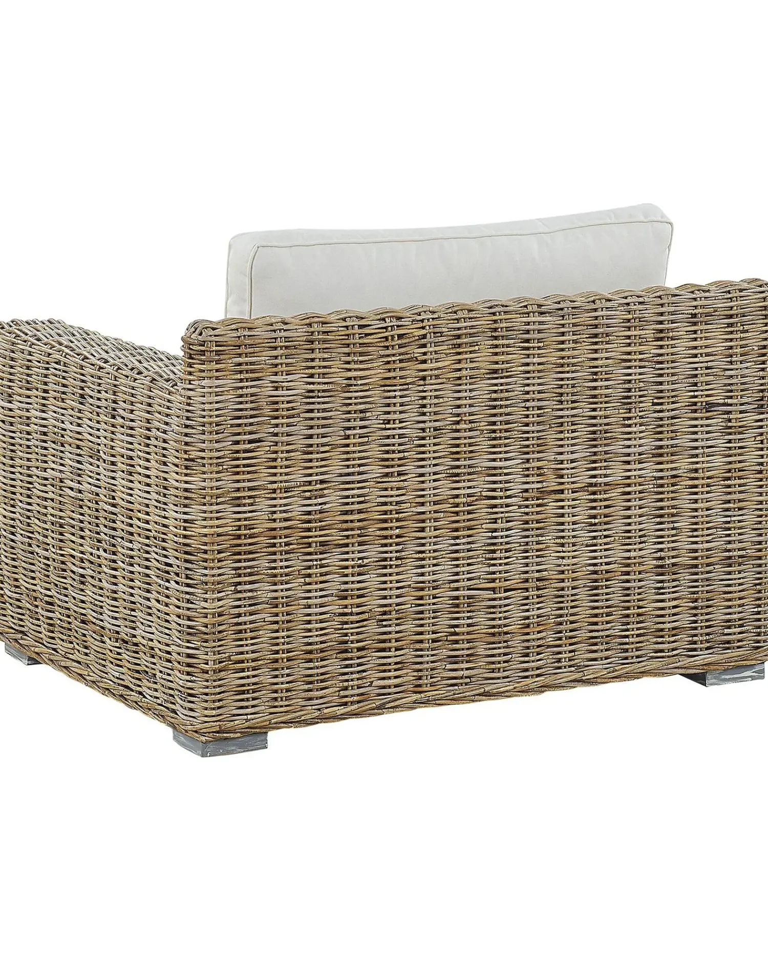 Clearance Beliani ARDEA Rattan Marrone chiaro Bianco Beige Naturale