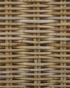 Clearance Beliani ARDEA Rattan Marrone chiaro Bianco Beige Naturale