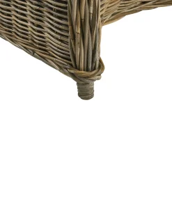 New Beliani SUSUA Rattan Naturale Bianco Marrone