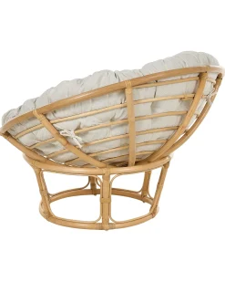 Outlet Beliani SALVO Rattan Naturale Beige Naturale