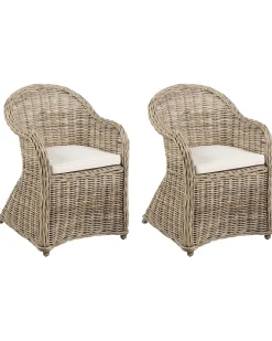 Hot Beliani SUSUA II Rattan Naturale Beige Naturale