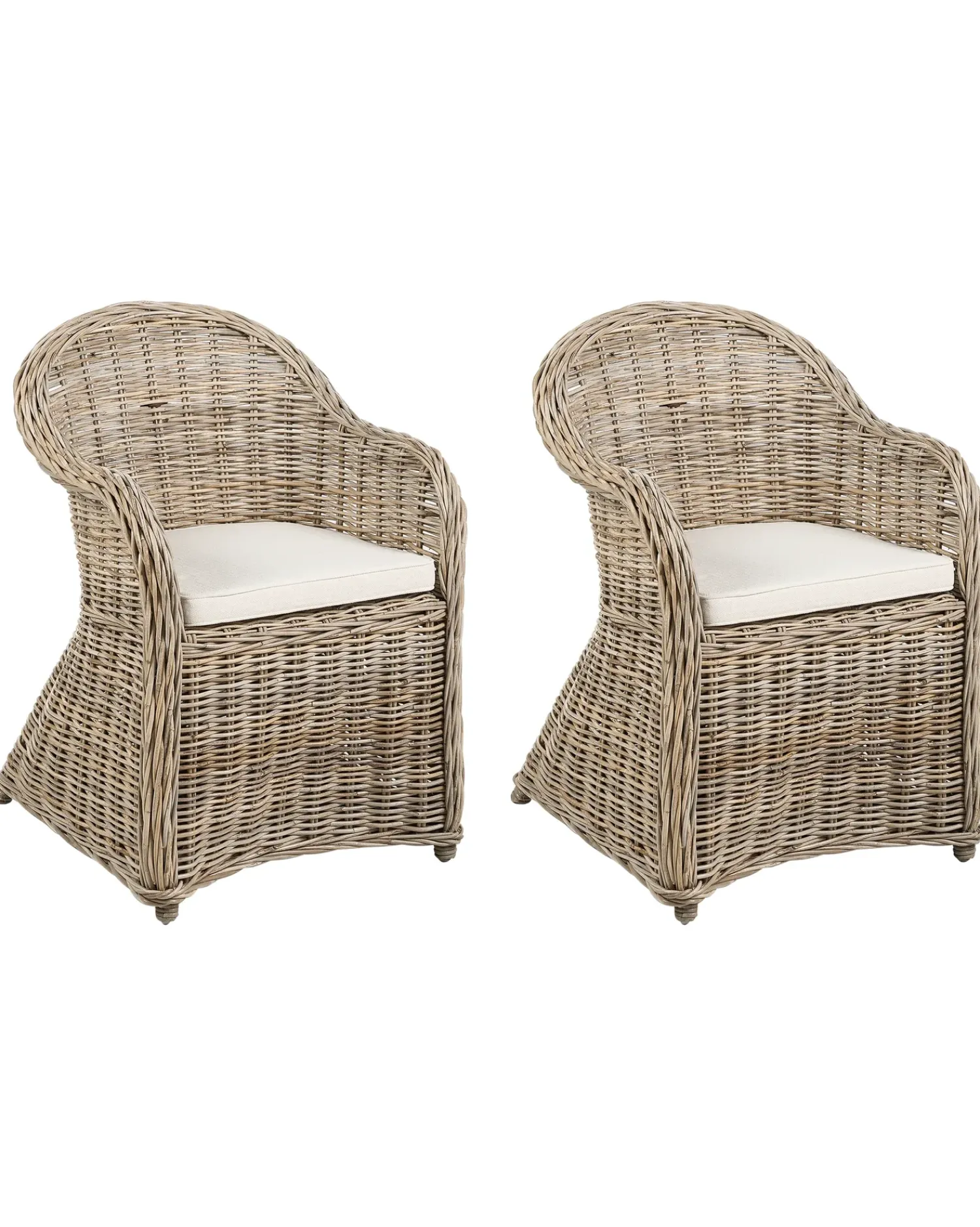 Hot Beliani SUSUA II Rattan Naturale Beige Naturale