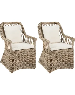 Online Beliani MAROS II Rattan Naturale Beige Naturale