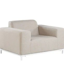 Best Beliani ROVIGO Tessuto Beige Bianco Beige