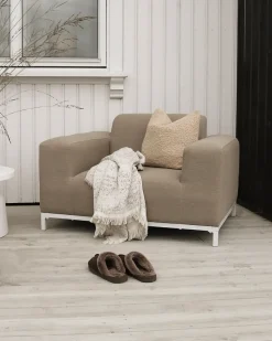 Best Beliani ROVIGO Tessuto Beige Bianco Beige