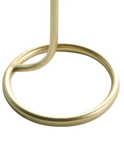 Clearance Beliani Set di 2 portacandele BUNYU Metallo 19/28 cm Oro
