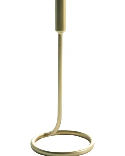 Clearance Beliani Set di 2 portacandele BUNYU Metallo 19/28 cm Oro