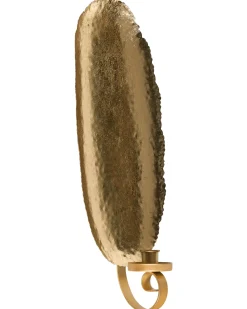 Hot Beliani Set di 2 portacandele da parete FEIJO Metallo 44 cm Oro