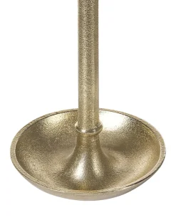 Discount Beliani Set di 3 portacandele LIWUNG Metallo 27/33/38 cm Oro