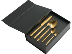 Best Beliani Set di 30 posate BIGOLI Oro