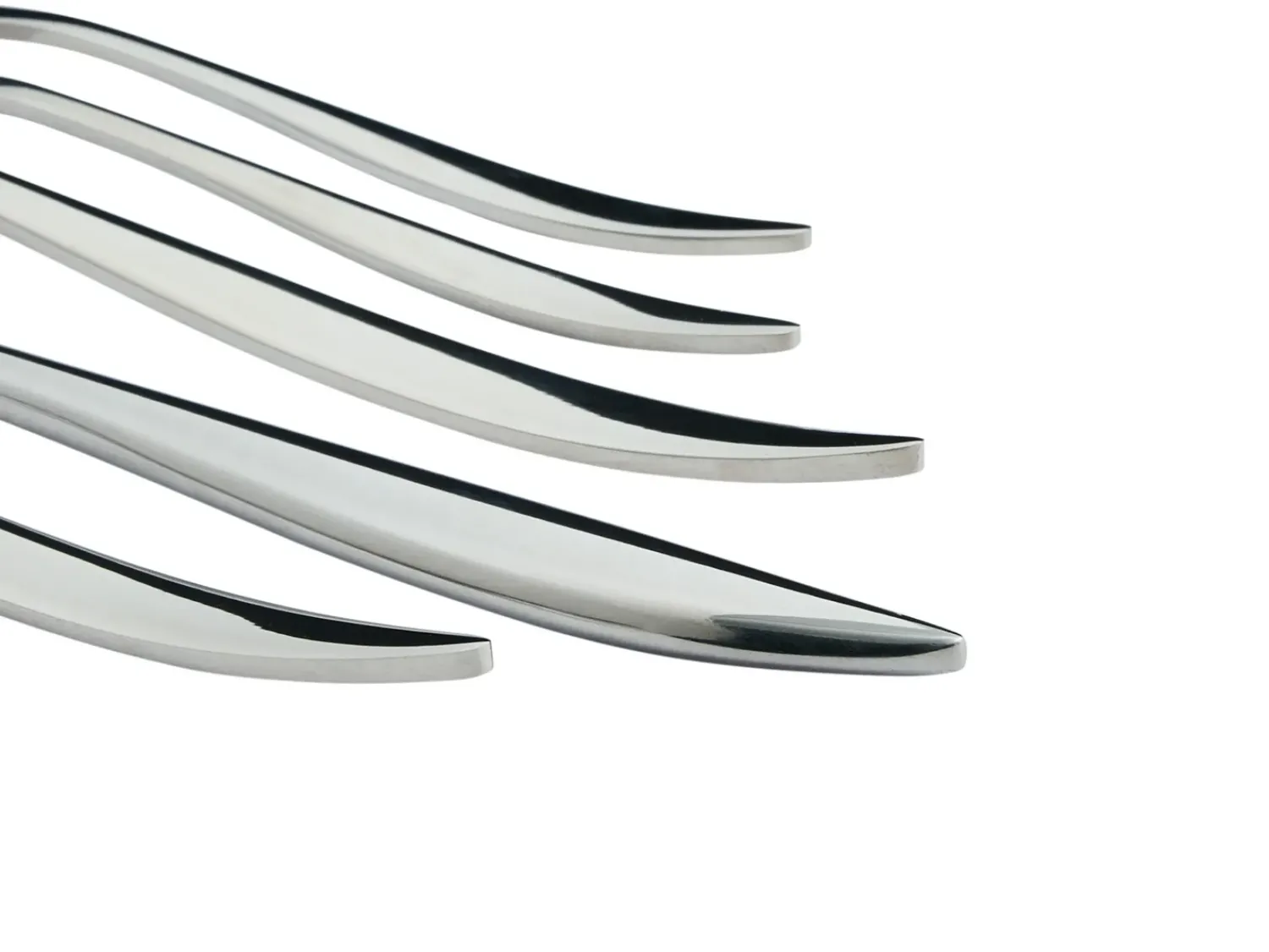 New Beliani Set di 30 posate FARFALLE Argento