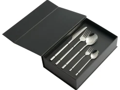 Hot Beliani Set di 30 posate FREGOLA Argento