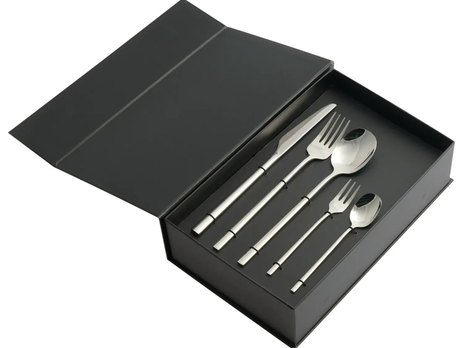 Hot Beliani Set di 30 posate FREGOLA Argento