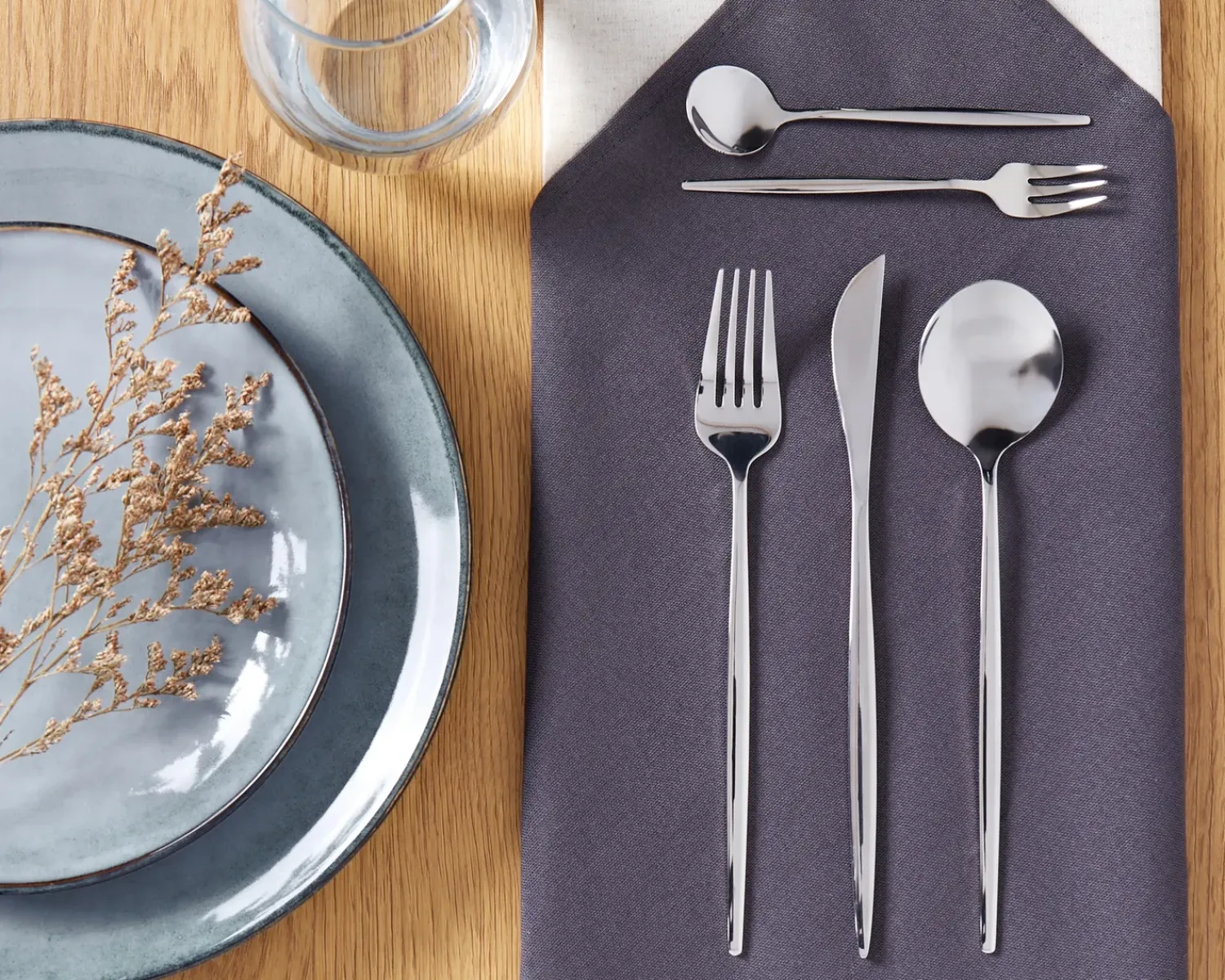 Best Beliani Set di 30 posate RIGATONI Argento