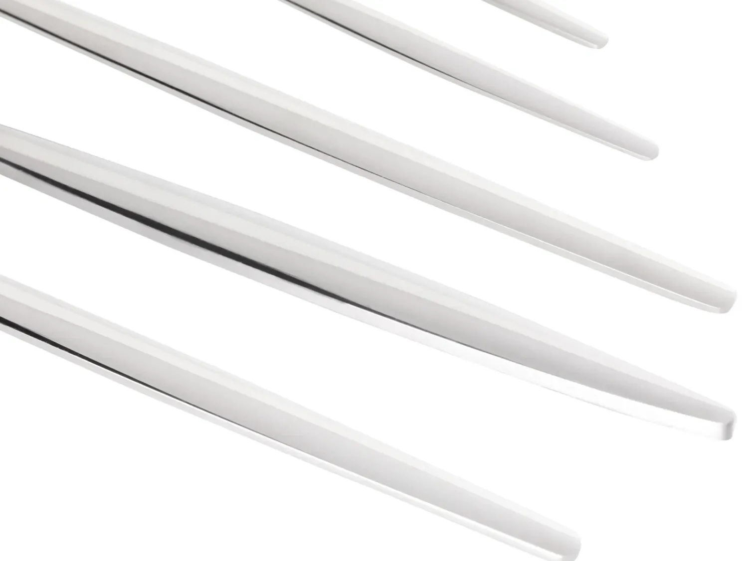 Best Beliani Set di 30 posate RIGATONI Argento