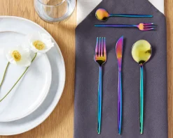 Sale Beliani Set di 30 posate RIGATONI Multicolore