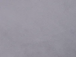 Best Beliani Set di 2 pouf contenitore DORIS Velluto Grigio chiaro Argento Grigio