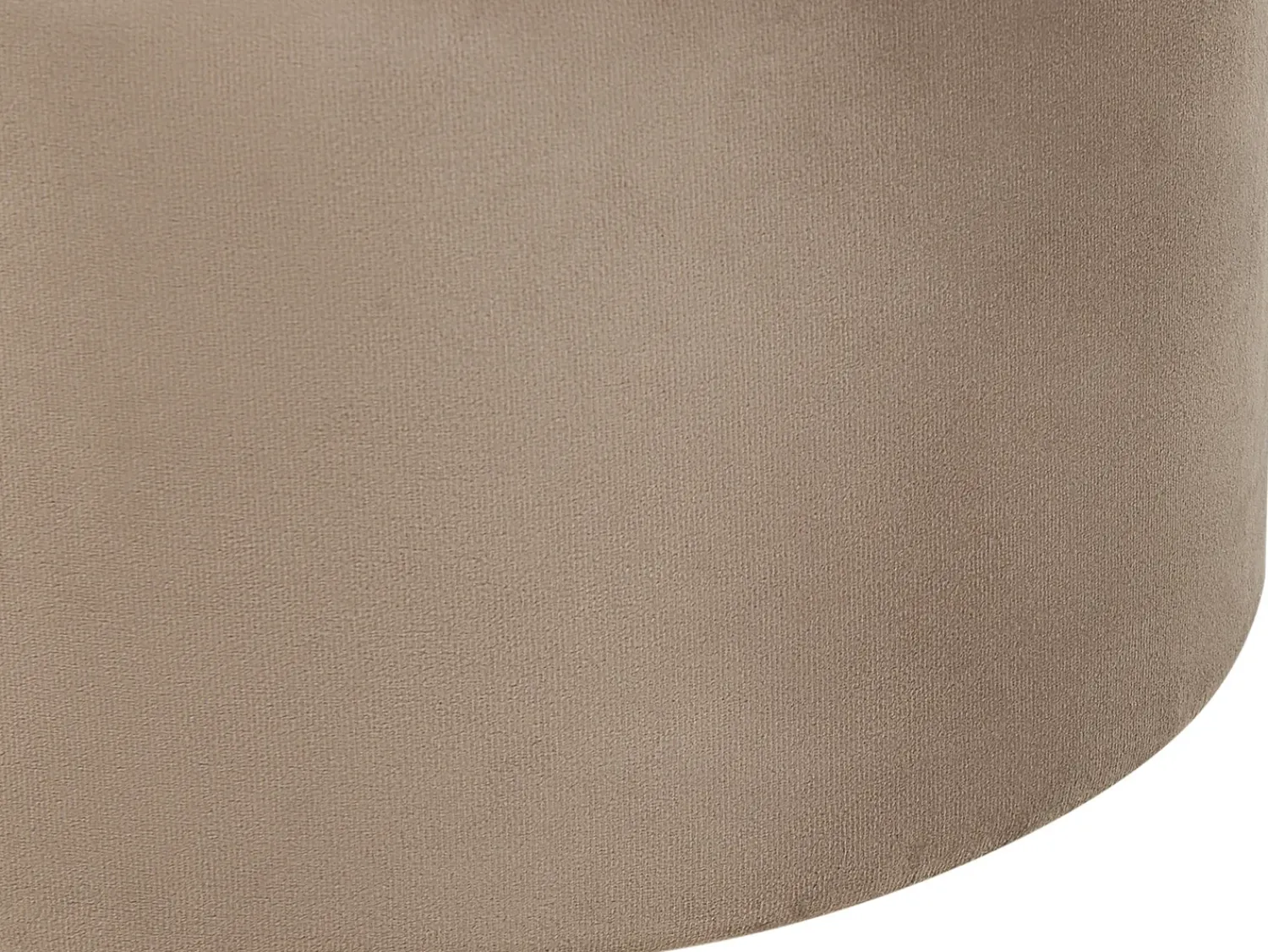 Sale Beliani Set di 2 pouf contenitore MEDFORD Velluto Tortora Grigio