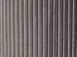 Online Beliani Set di 2 pouf contenitore MIRAMAR Velluto Grigio Oro Grigio