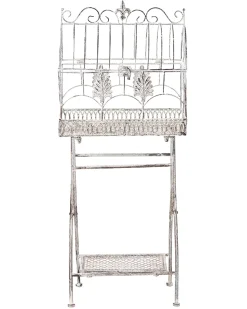 Sale Beliani Set di 2 scaffali SICILY Metallo 43/37 cm 30/27 cm Grigio