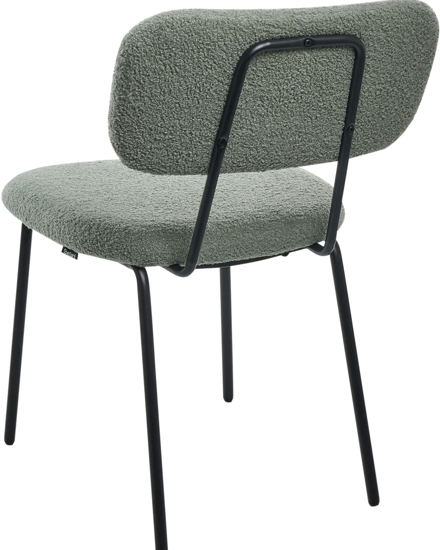 Set di 2 sedie ADAIR Bouclé Verde chiaro