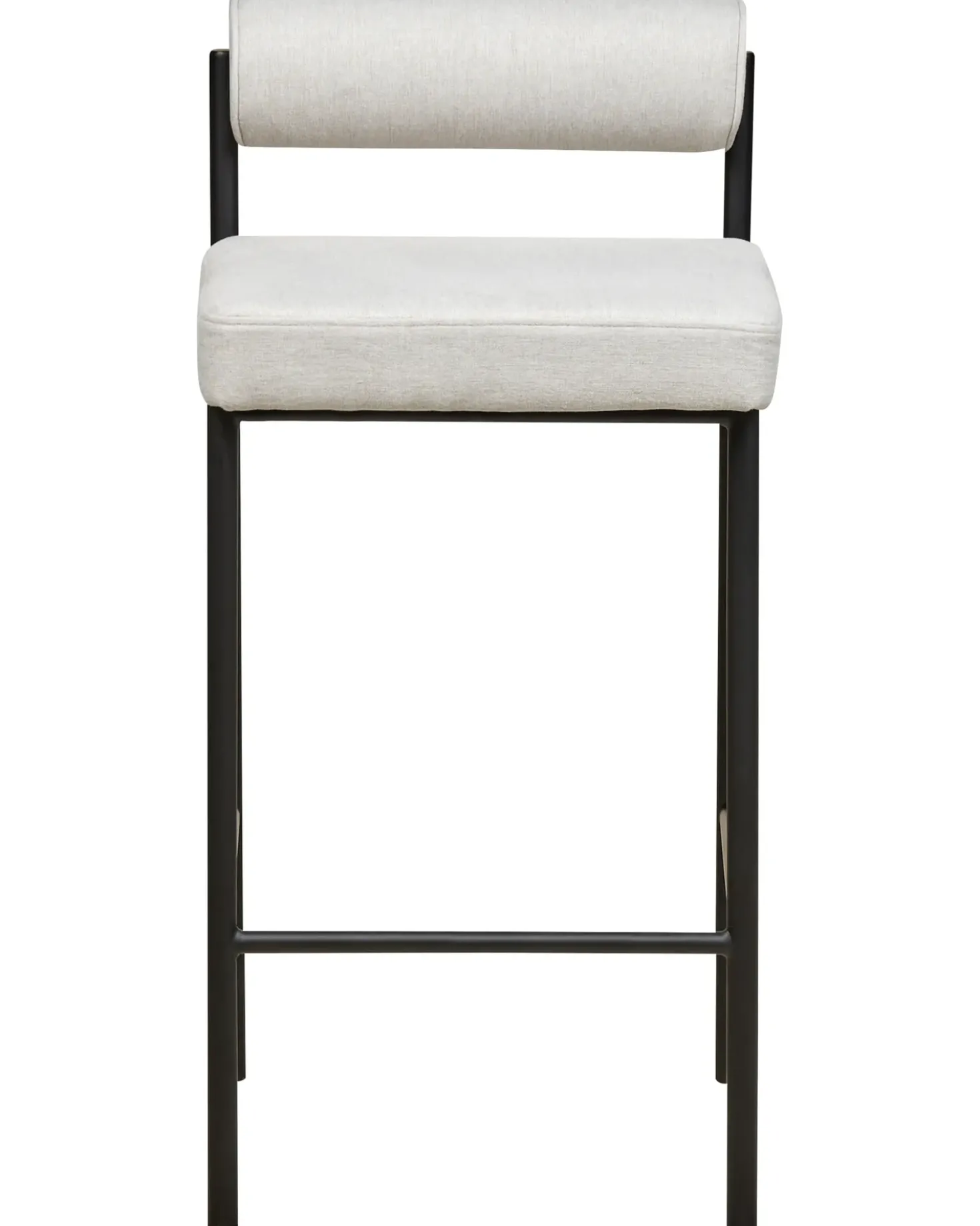Set di 2 sedie alte AMAYA Grigio chiaro