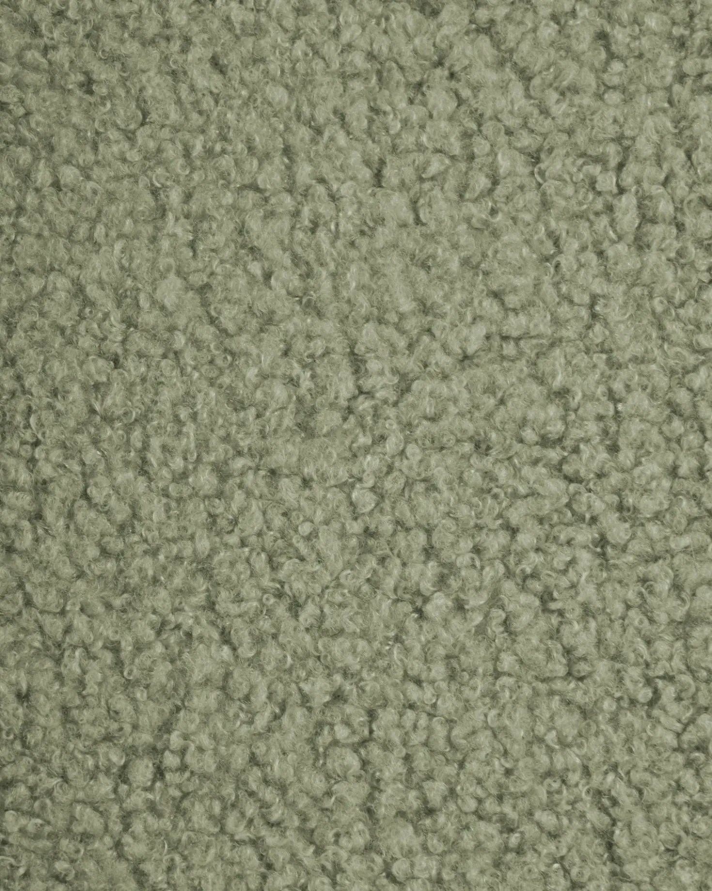 Set di 2 sedie alte LUANA Bouclé Verde chiaro