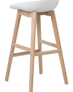 Set di 2 sedie alte MICCO Bianco