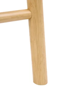 Set di 2 sedie alte MILLS Bouclé Marrone chiaro/Beige