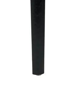 Outlet Beliani Set di 4 sedie alte SECEDA Materiale sintetico 2 in 1 Nero