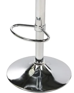 Hot Beliani Set di 2 sedie alte VALENCIA Bianco Bianco Argento