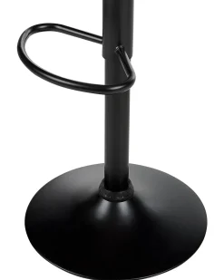 Set di 2 sedie alte VALETTA Pelle sintetica Nero
