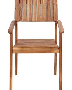 Beliani AGELLO Legno d'acacia Marrone